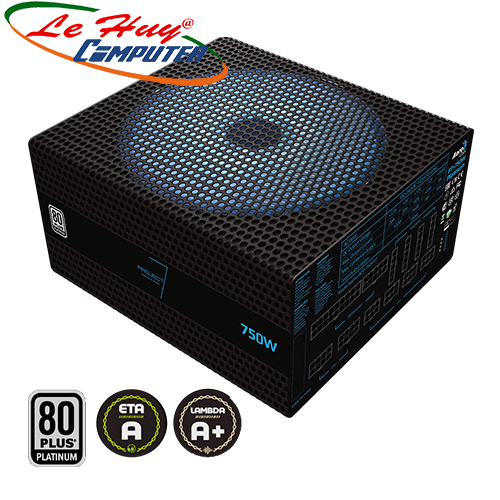 Nguồn máy tinh AEROCOOL P7 RGB 750W 80 Plus Platium