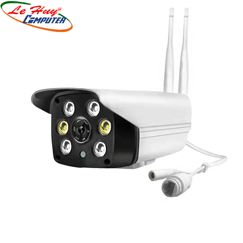 Camera yoosee 2.0 (2 antens 6led hồng ngoại- màu ban đêm)