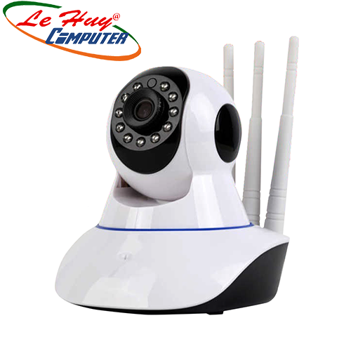 Camera Yoosee: Camera Xoay hồng ngoại IP 1.0Megapixels 3 anten