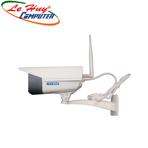 Camera Yoosee: Camera thân sắt ngoài trời chống nước,1 anten hồng ngoại IP 2.0MP