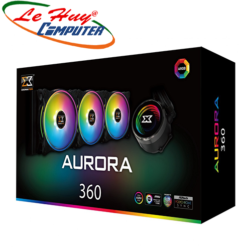 Tản nhiệt nước XIGMATEK AURORA 360 AGRB (EN42814)