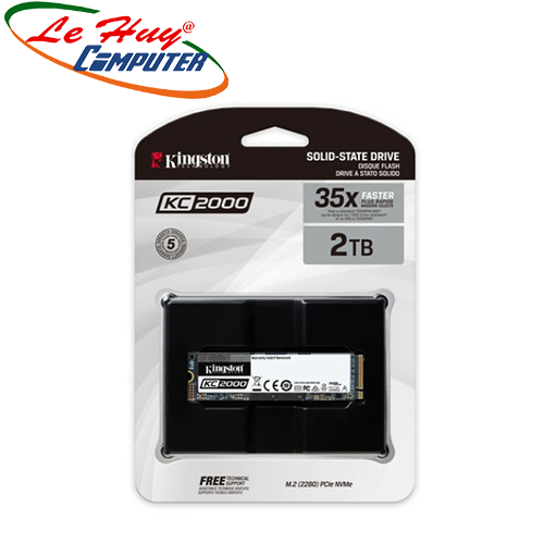 Ổ cứng SSD Kingston KC2000 2000GB M.2 2280 NVMe PCIe
