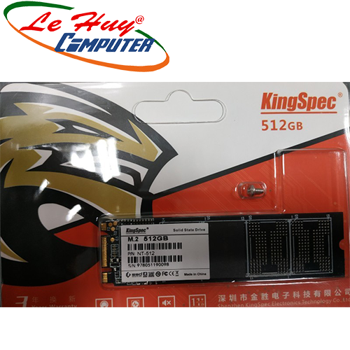 SSD Kingspec 512GB NT-512 M2