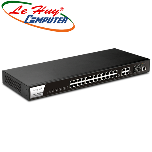 Thiết bị chuyển mạch Switch Draytek VigorSwitch G2280 24 Port Gigabit