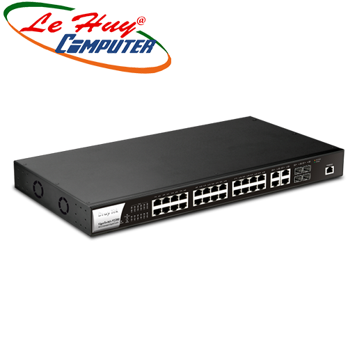 Thiết bị chuyển mạch Switch Draytek VigorSwitch P2280 24 Port Gigabit