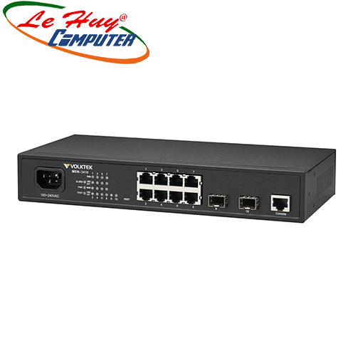 Thiết bị chuyển mạch Switch VOLKTEK MEN-3410 8 Port Gigabit