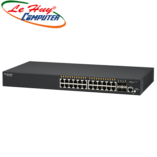 Thiết bị chuyển mạch Switch VOLKTEK NSH-3428P 24 Port Gigabit