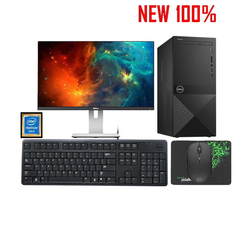 Máy tính để bàn/PC Dell Vostro 3670 MT/G5420/4GB/1TB HDD/Graphics 610/Ubuntu