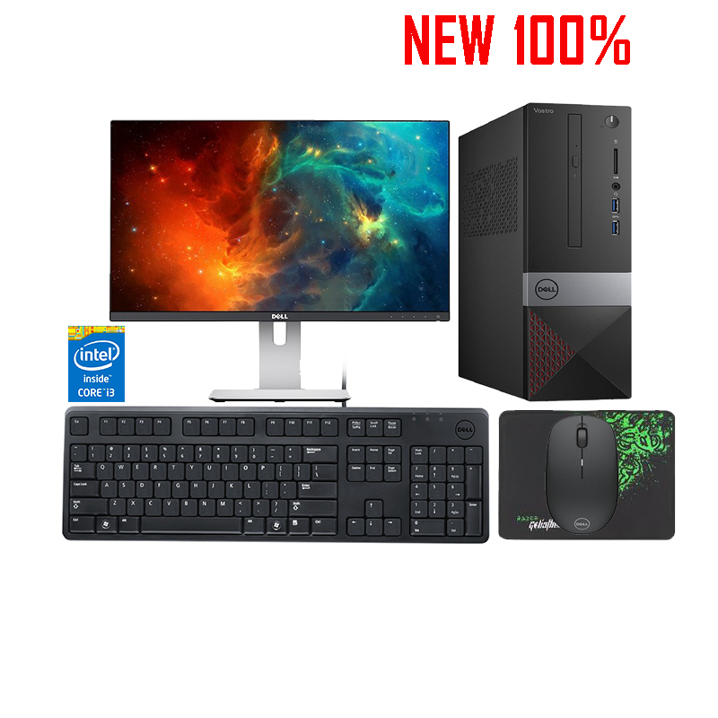 Máy tính để bàn/PC DELL VOSTRO 3470 (STI31508) i3-8100/4GB/HDD 1TB/Graphics 630/Ubuntu
