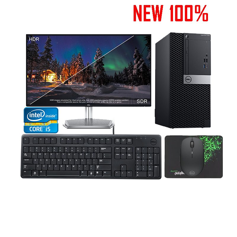 Máy tính để bàn/PC Dell OptiPlex 5060 MT i5-8400/2 x 4GB/1TB HDD/Intel Graphics/Fedora