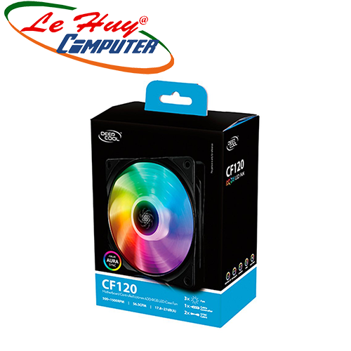 Fan case DEEPCOOL CF 120 - FAN RGB(Combo 3)