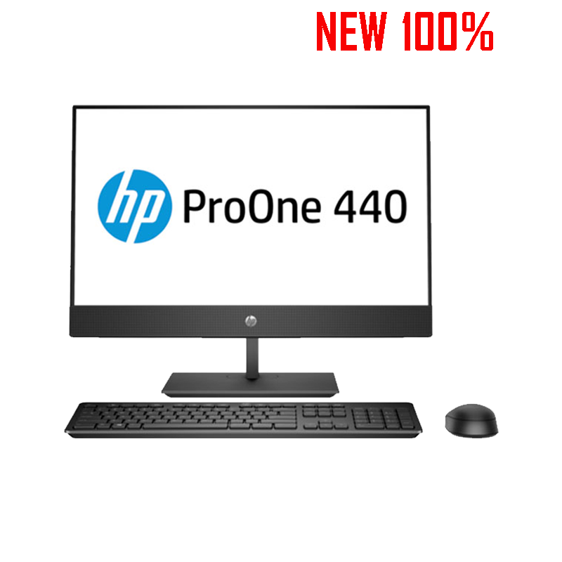 Máy tính để bàn/PC HP ProOne 400 G4 AIO i5-8500T/4GB/1TB HDD/Intel UHD Graphics/FreeDos/LCD 20