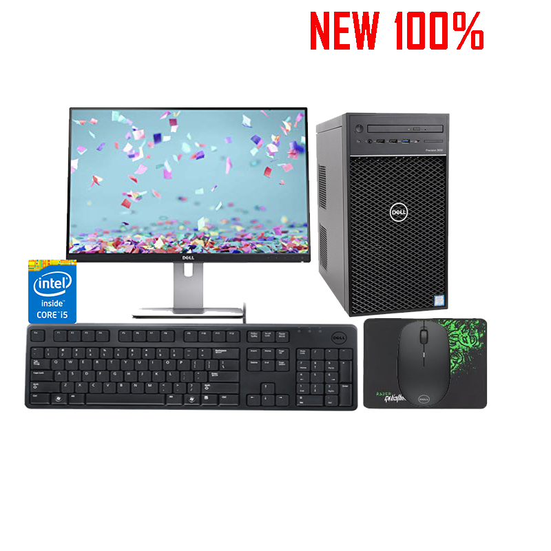 Máy trạm Workstation Dell Precision Tower 3630 CTO BASE - i5-8600/8GB/HDD 1TB/NVIDIA Quadro P620/Ubuntu Linux 16.04
