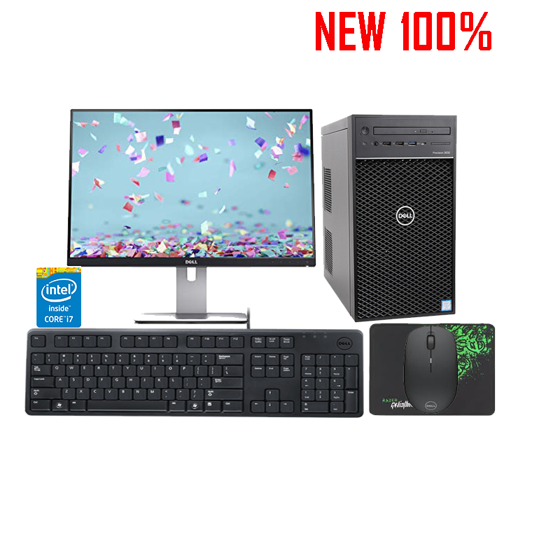 Máy trạm Workstation Dell Precision Tower 3630 CTO BASE - i7 8700/8GB/1TB HDD/NVIDIA Quadro P620/Ubuntu Linux