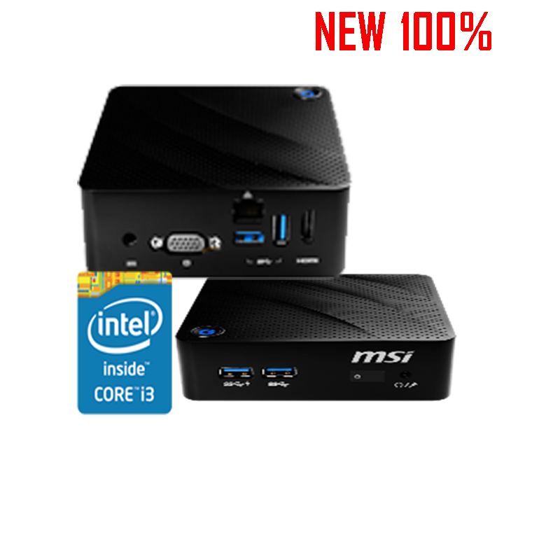 Máy Tính Bộ PC - MINI PC MSI Celeron N4000, Ram 4gb, SSd 120gb