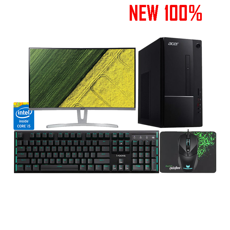 Máy Tính Để Bàn/PC Acer TC-865 Core i5-9400/4GB/1TB HDD/Intel UHD Graphics/Endless