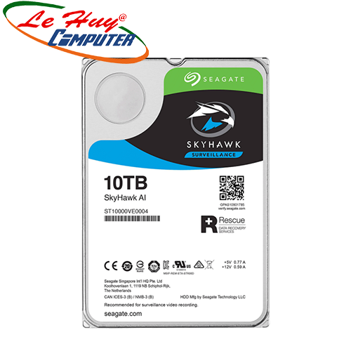 Ổ cứng giám sát Seagate Skyhawk AI 10TB ST10000VE001