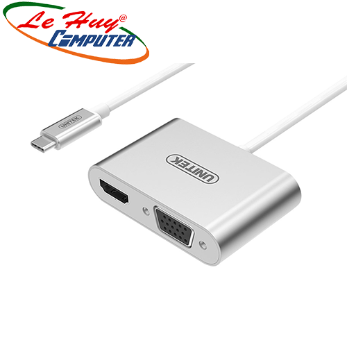 Cable Type-C ->HDMI+VGA Unitek Y-V100SL