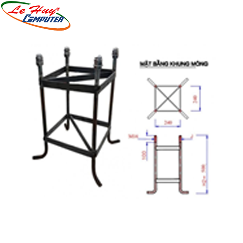 Đế trụ đế trụ gắn cột đèn