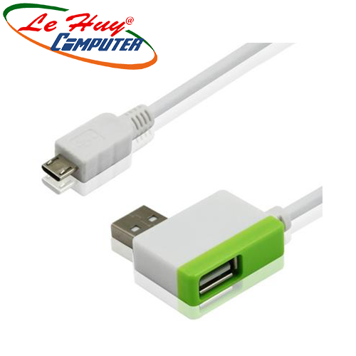 Cáp USB 2.0 -> Micro USB + Hub Charging Unitek (Y - 2013)