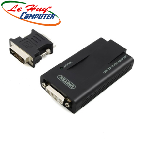 Cáp USB 3.0 -> DVI+Đổi VGA Unitek (Y - 3801)