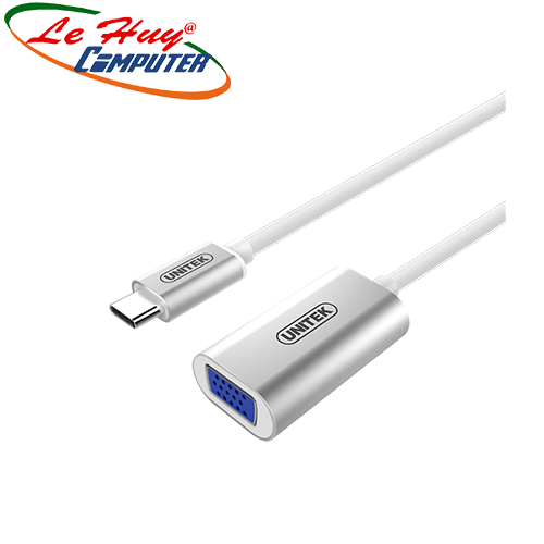 Cáp Type-C -> VGA (L) Unitek (Y - 6315)