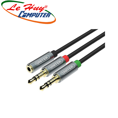 Cáp Loa 1L -> 2K (0,2m) Unitek  (Y-C 957ABK)