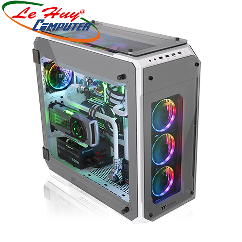 Vỏ máy tính Thermaltake View 71 Tempered Glass Snow Edition