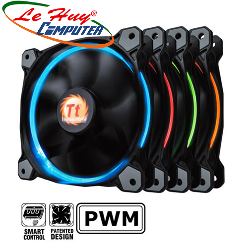 Fan Case THERMALTAKE Riing 14 Red/Blue/Orange/Green/White/Yellow