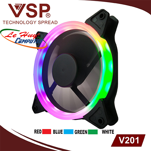 Fan Case V201 (Led 1 mặt)
