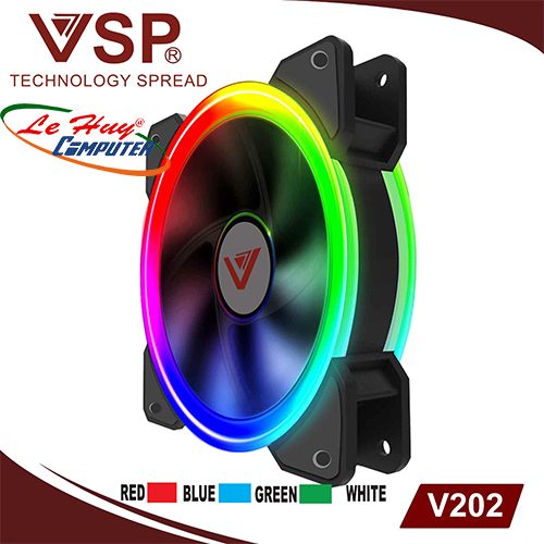 Fan Case V202 (Led 2 mặt)
