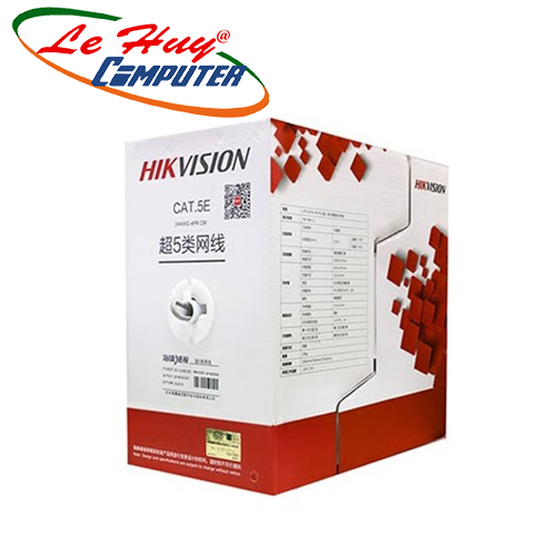 Cáp mạng CAT5E UTP HIKVISION DS-1LN5E-S - 305M