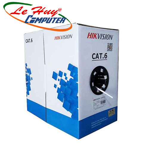 Cáp mạng CAT6 UTP HIKVISION DS-1LN6-UE-W - 305M