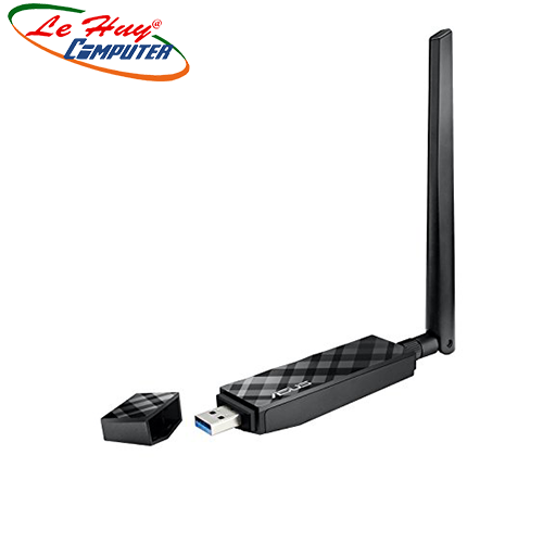 Thiết bị mạng ASUS USB-AC56 Chuẩn AC1300, 2 băng tần, USB 3.0 hiệu năng cao