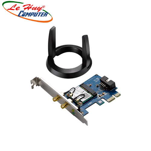 Card mạng không dây Asus PCE-AC55BT AC1200 hai băng tần Bluetooth 4.0 PCI-E