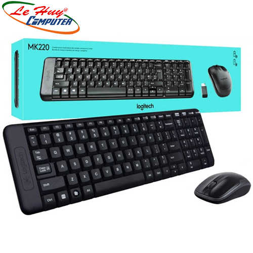 COMBO BÀN PHÍM-CHUỘT KHÔNG DÂY LOGITECH MK220 (CH)