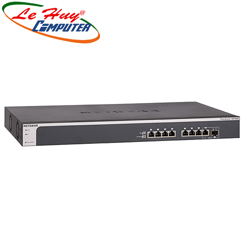 Thiết bị chuyển mạch Switch NETGEAR XS708E 8-port 10-Gigabit ProSafe Plus Switch