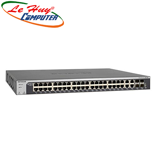 Thiết bị chuyển mạch Switch NETGEAR XS748T 48-port 10-Gigabit ProSAFE Smart Managed Switch