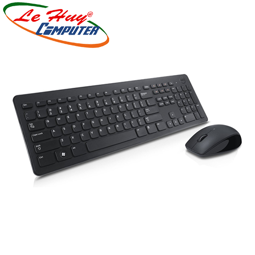 COMBO BÀN PHÍM-CHUỘT KHÔNG DÂY DELL KM636