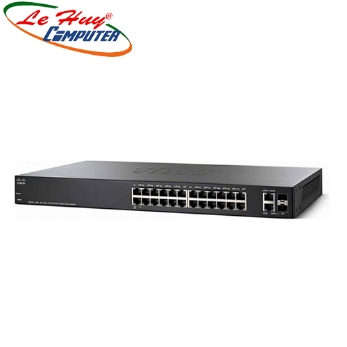 Thiết bị chuyển mạch Switch CISCO SF250-24-K9 24-port 10/100 Smart