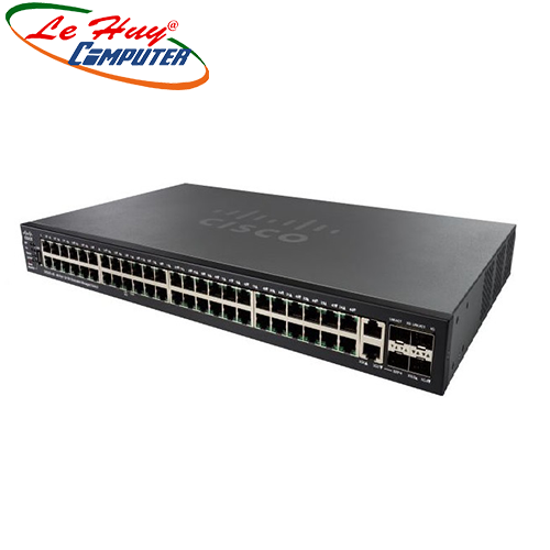 Thiết bị chuyển mạch Switch CISCO SF550X-48-K9 48-Port 10/100 Stackable