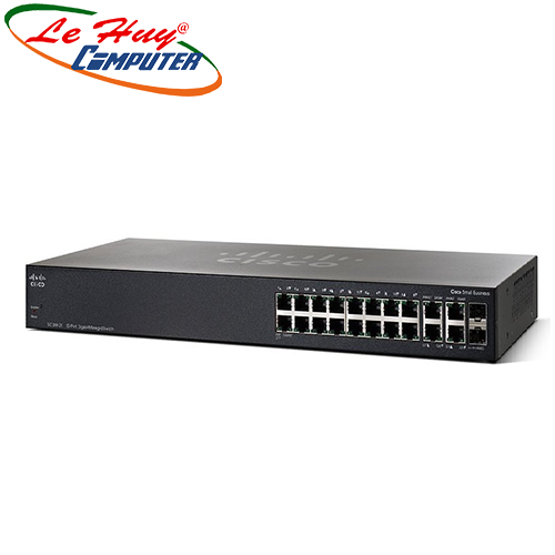 Thiết bị chuyển mạch Switch CISCO SG350-20-K9-EU 20-Port Gigabit Managed
