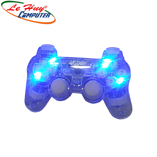 Tay cầm Game rung Led USB 208