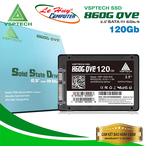 SSD VSPTECH 120G 860G QVE SATA 2.5
