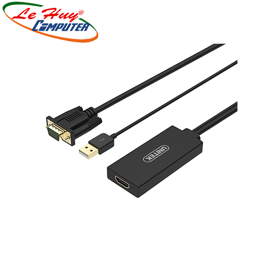 CÁP VGA + USB -> HDMI UNITEK (Y-8711)