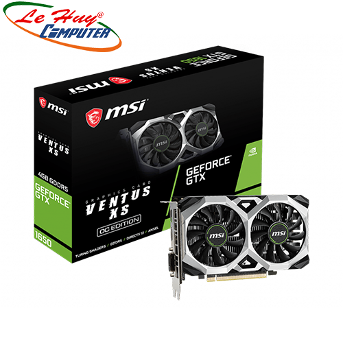 Card Màn Hình - VGA MSI GTX 1650 D6 VENTUS XS OCV3 4GB
