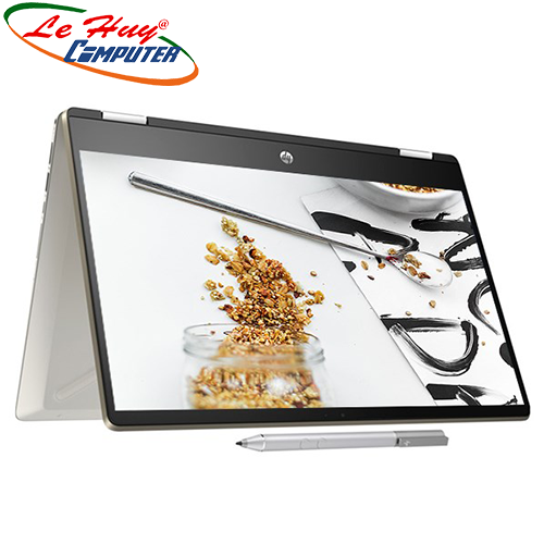 Máy Tính Xách Tay/Laptop HP Pavilion X360-DH1137TU(Q8P82PA) i3-10110/4G/SSD 256/14Inch