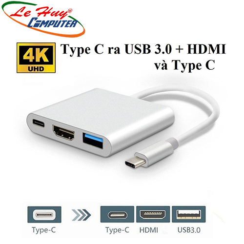 Cáp Chuyển Type-C ra USB 3.0/HDMI/Type-C
