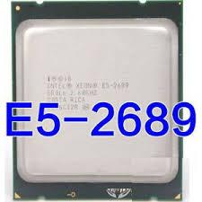 CPU Intel Xeon E5 2689 (2.60GHz Up to 3.60GHz, 20M, 8C/16T) TRAY