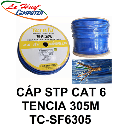 Cáp mạng TENCIA STP CAT6 TC-SF6305 305m
